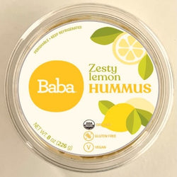 Organic Zesty Lemon Hummus (8 oz)