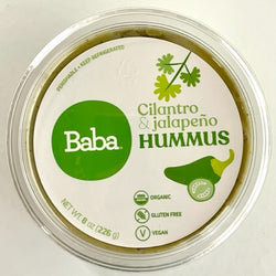 Organic Cilantro & Jalapeño Hummus (8 oz)