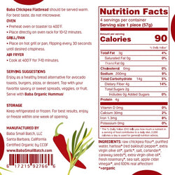 Organic Harissa Rosemary Chickpea Flatbread