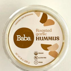 Organic Roasted Garlic Hummus (8 oz)