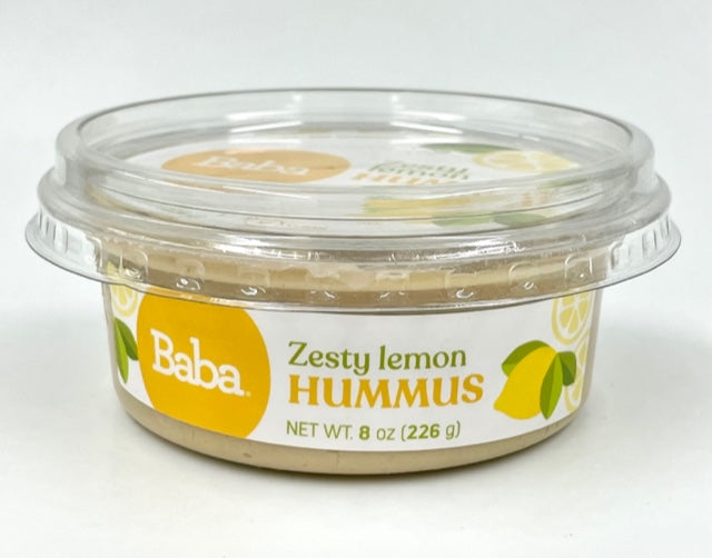 Organic Zesty Lemon Hummus (8 oz)
