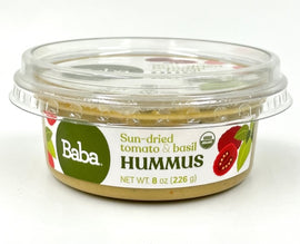 Organic Sun-Dried Tomato & Basil Hummus (8 oz)